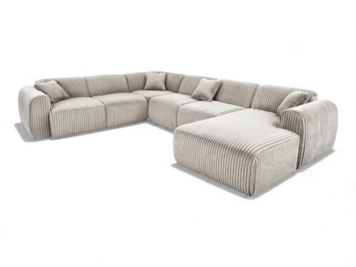 U-Shaped XXL Sofa Tamara – Velo 03 | Magnus Dream UK