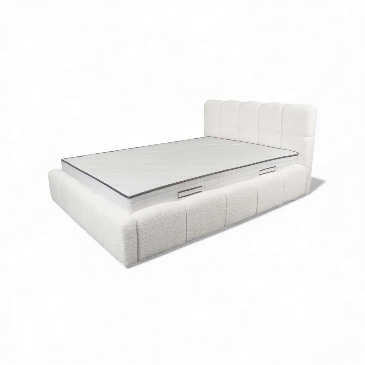 Ottoman Bed Frame with Storage Noe - Coral 15