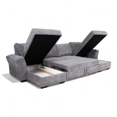 Cascada U-Shaped Sofa Bed – Abriamo 07 | Magnus Dream UK