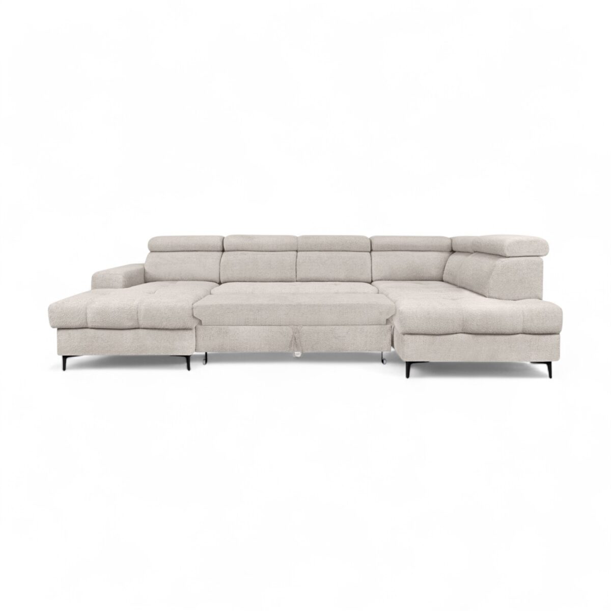 U-Shaped Sofa Bed Asti – Coral 50 | Magnus Dream