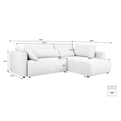 Malwina Sofa Bed Malwina Sofa Bed – Blur 20 | Magnus Dream UK