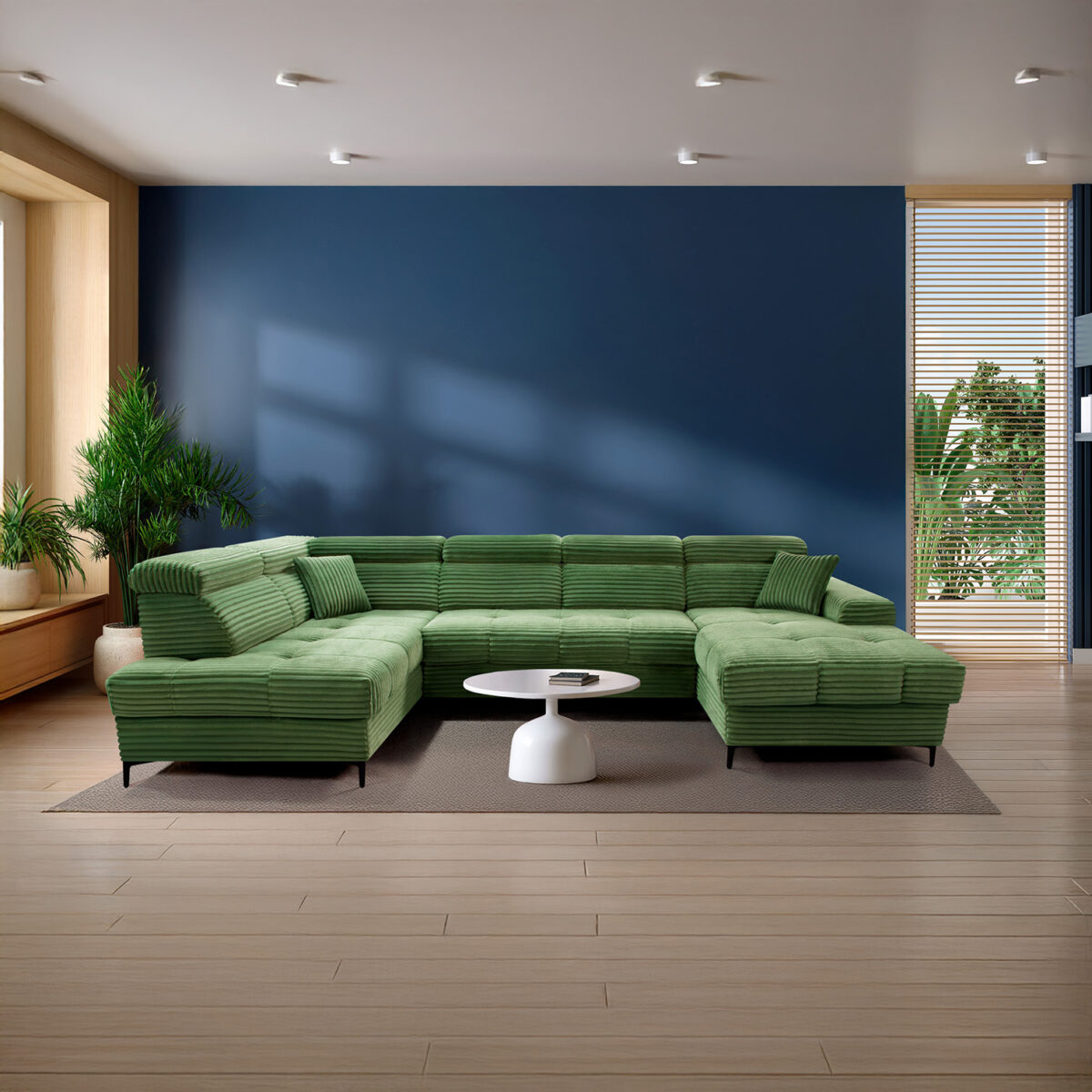 U-Shaped Sofa Bed Asti – Velo 77 | Magnus Dream UK