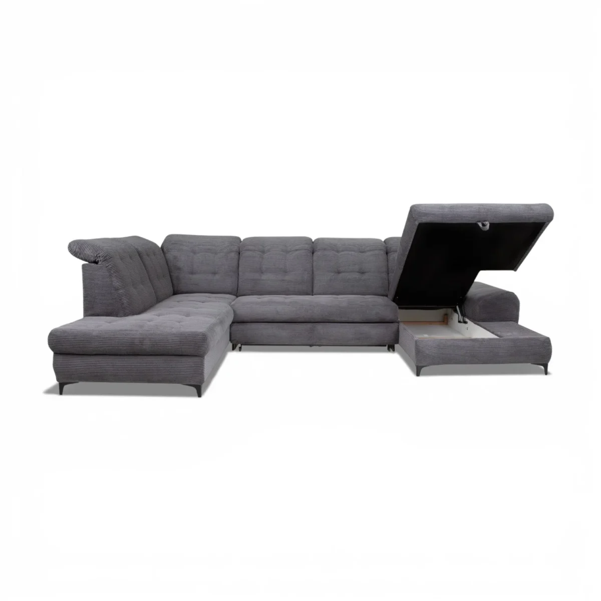 U-Shaped sofa bed with storage Bella -Poso 22 Left Facing U-Shaped sofa bed with storage Bella -Poso 22 | Magnus Dream UK