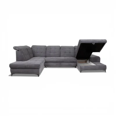U-Shaped sofa bed with storage Bella -Poso 22 Left Facing U-Shaped sofa bed with storage Bella -Poso 22 | Magnus Dream UK