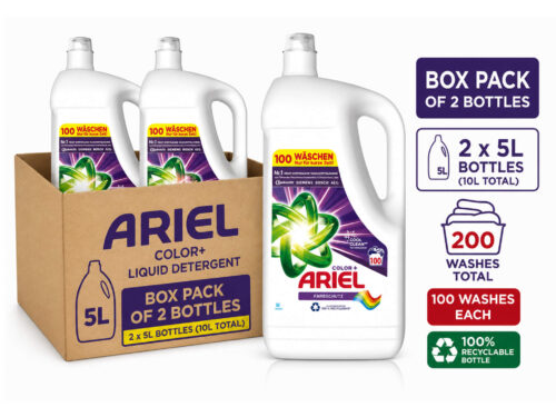 Ariel Professional Colour Washing Liquid 5L x2 Bottles (10L Total) – Bulk Pack