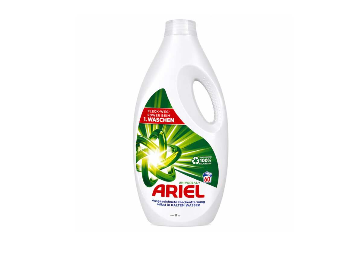 Ariel Universa Liquid Washing Gel 3L 60 Washes - Box of 4 Bottles