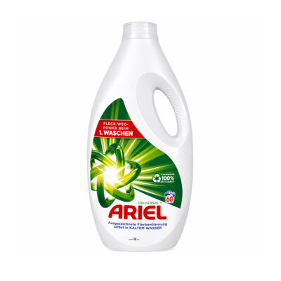 Ariel Universa Liquid Washing Gel 3L 60 Washes - Box of 4 Bottles
