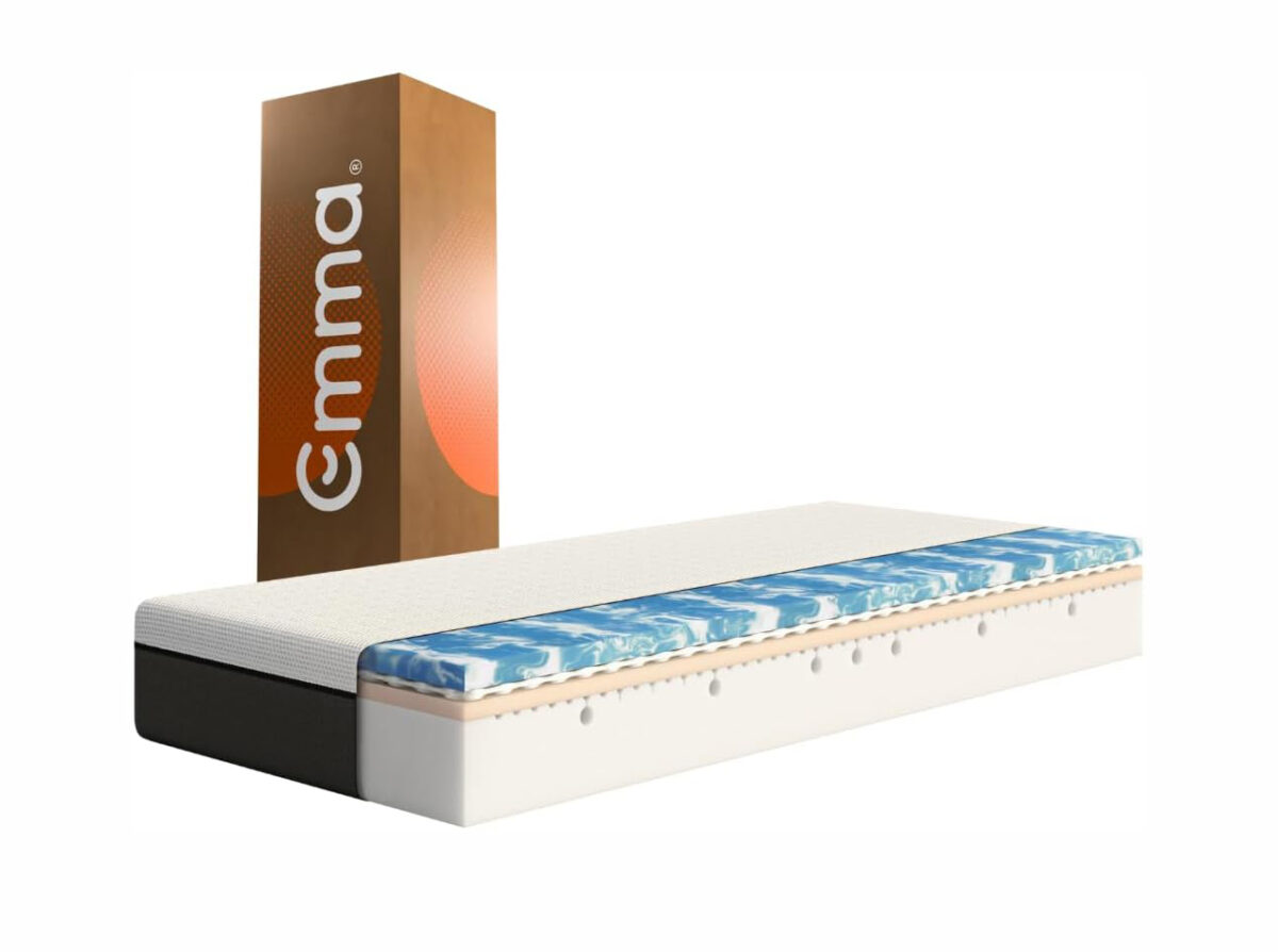 Emma Hybrid UK King Size 150 x 200cm Mattress Emma Hybrid King Size mattress foam and mini pocket spring layers -Magnus Dream UK