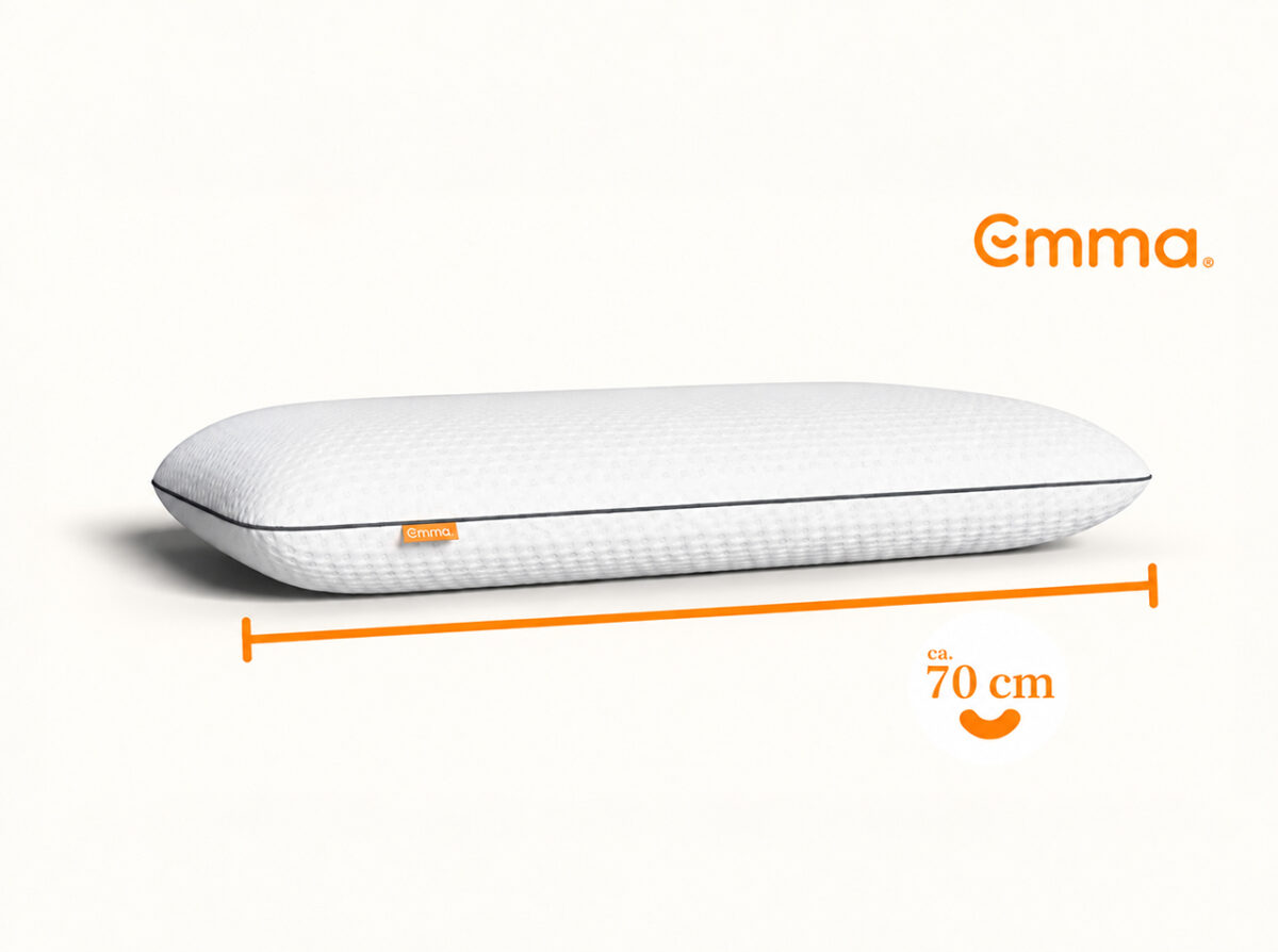 Emma Premium Cooling Memory Foam Pillow 70 x 40 cm -Magnus Dream UK